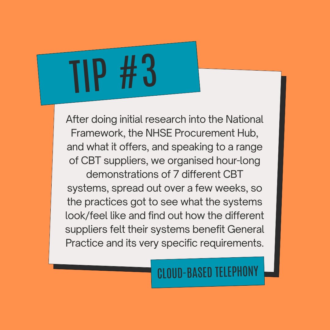 HowbeckHC's tweet image. We promised you tip number three on how we supported Cheshire GP Practices move to Cloud-Based Telephony (CBT), so here it is!

#telephony #cloudbasedtelephony