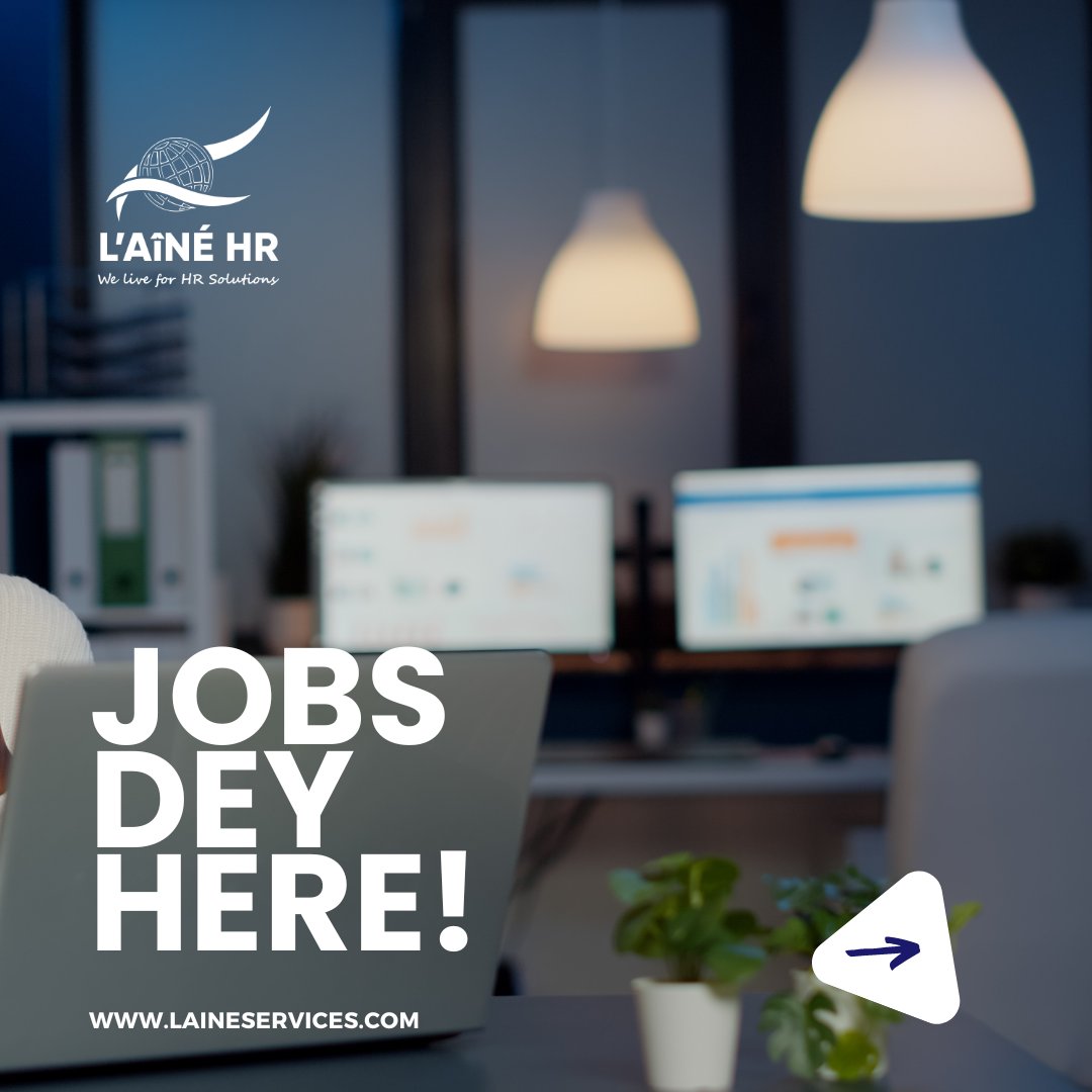 LAINE_HR's tweet photo. Hello jobseekers, jobs dey here!
If interested, kindly send your CV to info@hrfocusmagazine.com
REMEMBER TO INDICATE THE TITLE OF THE ROLE IN THE SUBJECT LINE OF THE MAIL.
#wearehiring
#lainehr
#jobvacancy2024
#jobvacancyalert❗❗❗
#CareerOpportunity https://t.co/0VU17Z4dKP