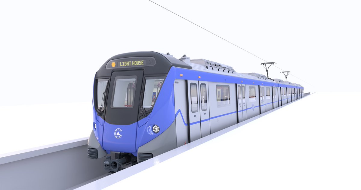 ❗️Thread on Upcoming Metro Lines planned by Chennai Metro Rail & their status

🚇Airport-Kilambakkam- 15.3km
( DPR sent to CG for approval )
🚇Koyambedu - Avadi/Pattabiram - 16-18km ( tenders called for DPR )
🚇Poonamalee - Parandur Airport  -
44km( tenders called for DPR)

1/2..