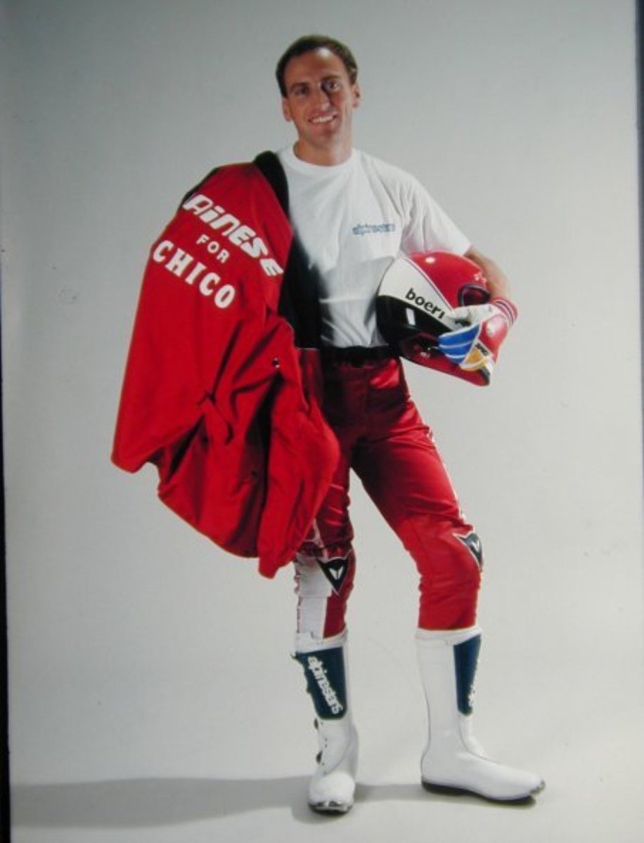 #13marzo
Chico Forti nella sua vita da sportivo  è stato il testimonial della Dainese e Alpine Stars. Erano gli sponsor del nostro grande campione.
Questo shooting è stato fatto appositamente per #ChicoForti