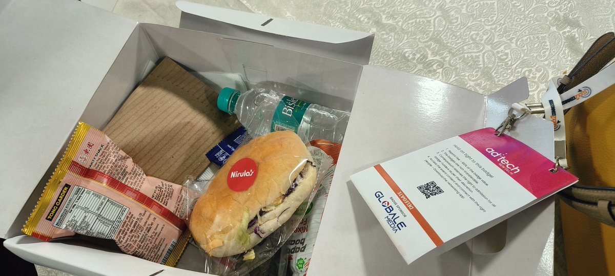 Attended <a href="/adtech/">ad:tech</a> Delhi paid INR 22K+ for a full delegate pass, disappointed No water available in general areas, no coffee/tea facility(minus milk and sugar), and no sitting arrangements. Lunch was served in a box food water and is places to sit are prerequisites <a href="/Rahul_J_Mathur/">Rahul Mathur</a>