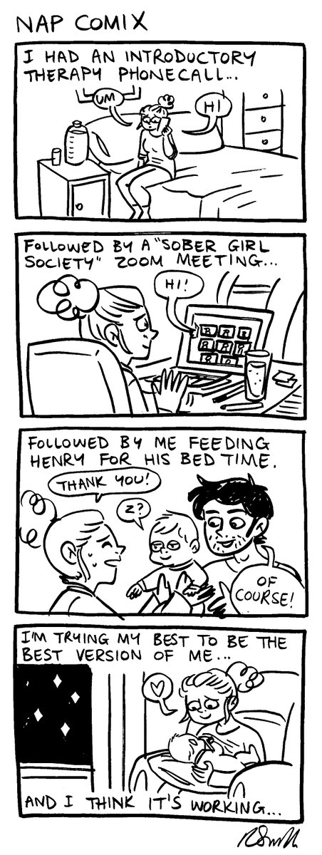 rachael_'s tweet photo. NAP COMIX! #129
Working on me <3
Read all the Nap Comix episodes for free:
https://t.co/NYky6hQsYw
Give me a tip: https://t.co/fPZXDSZAPL
#napcomix #autobiocomics #mumlife #catcomics #diarycomics #quarantinecomix #newmum #autobiocomic #diarycomic #babycomic https://t.co/7KrX66GIjz