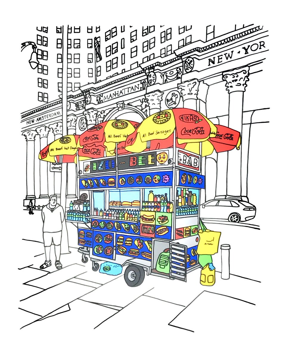 frankkiely's tweet photo. Here is my #HotdogStand that will be one of my pictures on show @AAFNYC Only one week to go to. I will be showing my latest #NewYork Screenprints with the fabulous people @TAGFineArts on Booth C4, Metropolitan Pavillion, Chelsea
125 W 18th Street NY 10011
March 20 - 24 2024 🗽🇺🇸 https://t.co/a3A5qcXML5