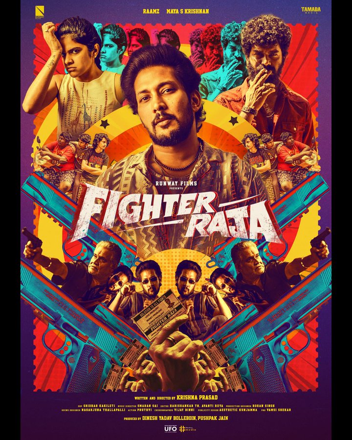 klapboardpost's tweet photo. Presenting you the craziest First Look of #FIGHTERRAJA 👊
#MayaSKrishnan and #Raamz https://t.co/SK5lMwRczZ