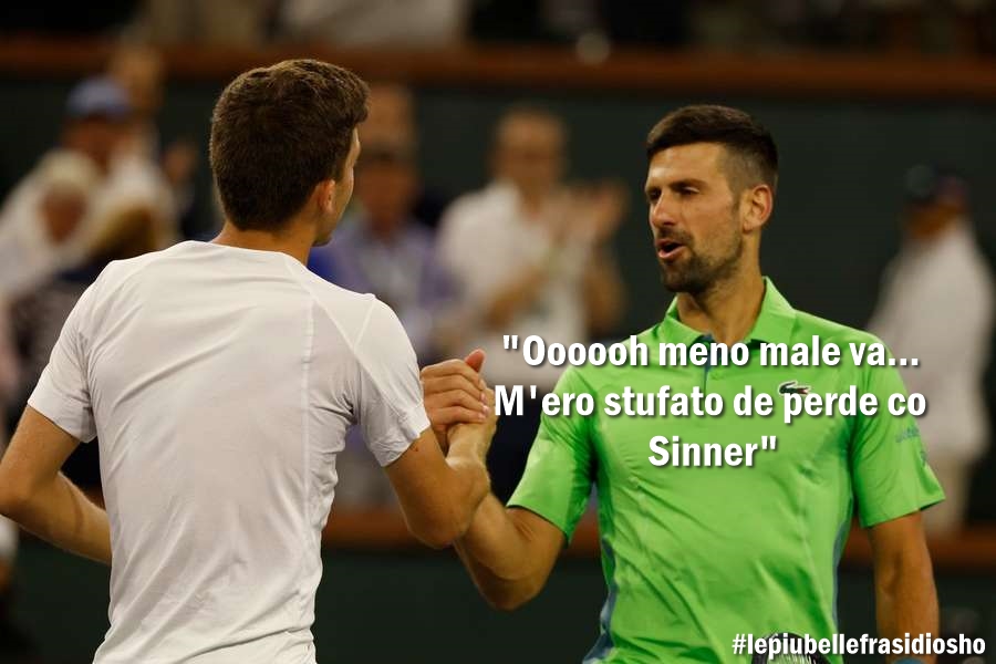 #Nardi, numero 123 al mondo, batte #Djokovic

#IndianWells