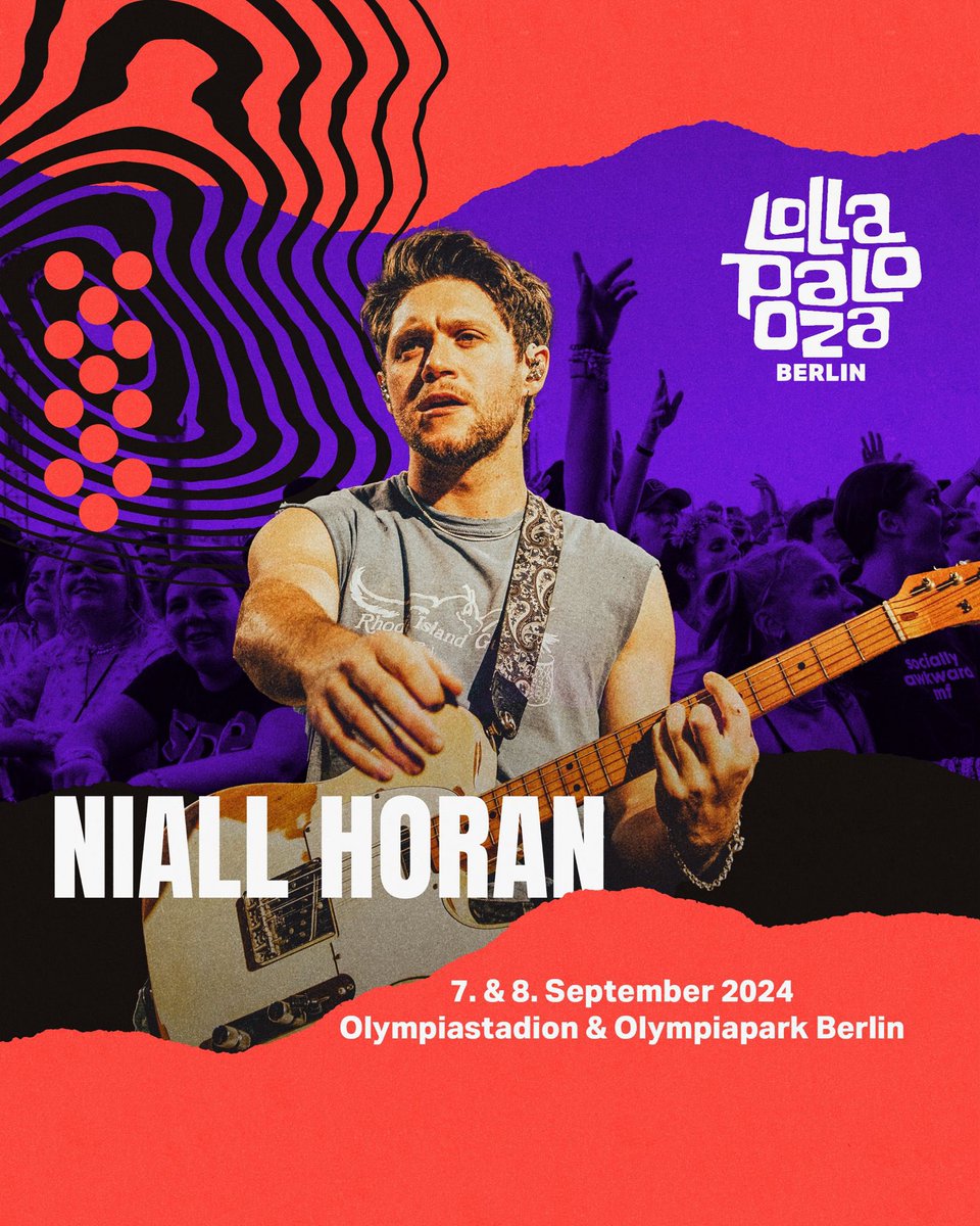 Berlin I know I just left you but I want to tell you I’m coming back to see you in September for @LollapaloozaDe. Can’t wait. Get the details at lollapaloozade.com