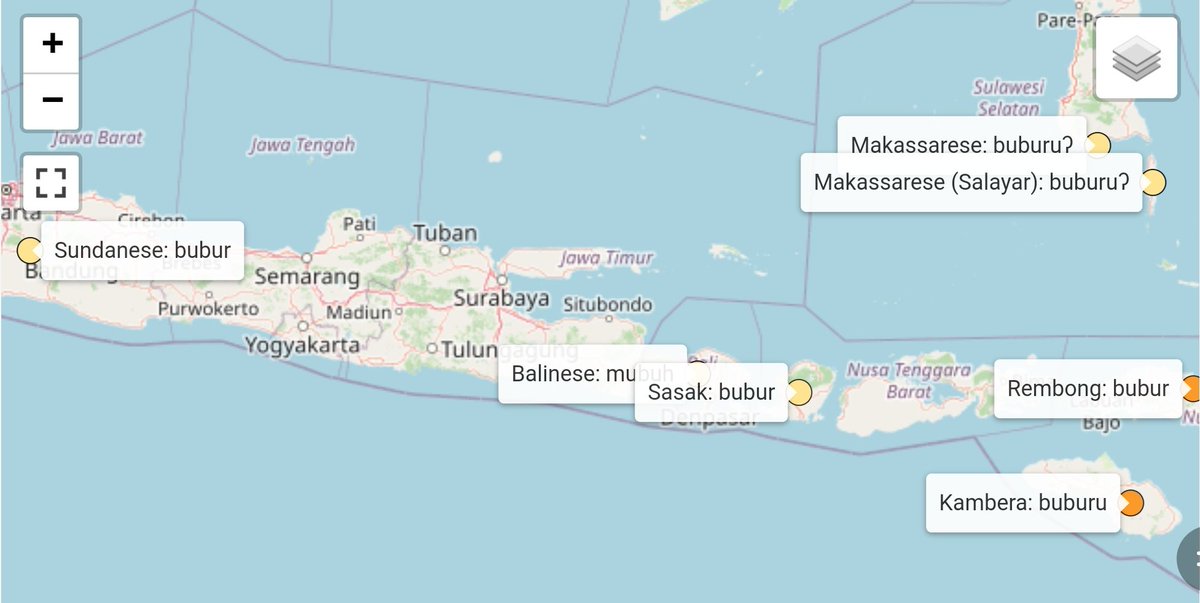 UdaShafiq's tweet photo. Menurut Kamus Dewan Perdana (2020), asal kata “bubur”:
drp Melayu-Polinesia *bubur,
drp Melayu-Polinesia Purba *buRbuR.
MPP *buRbuR₁
➥ MP *bubur
➥ BM “bubur”
#Austronesia
#MalayudanPepulaw https://t.co/Lb5gBsT5P3