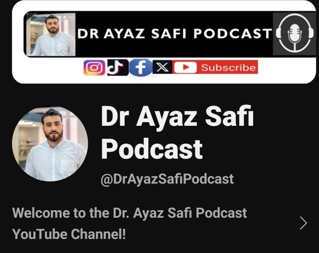 Dr Ayaz Safi tweet media