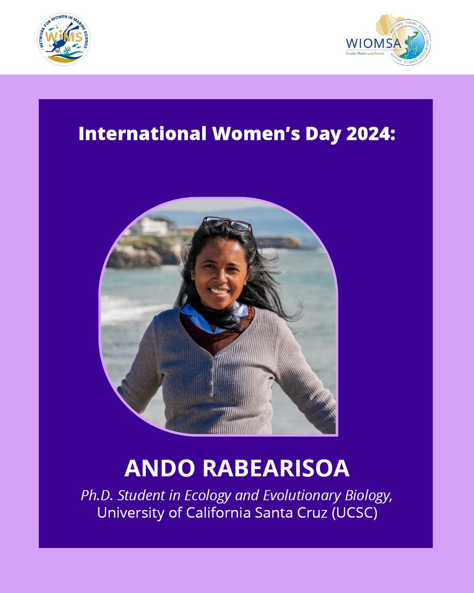 Mrs Ando Rabearisoa—a renowned conservationist working on marine ecosystem conservation in Madagascar—specialises in studying the involvement of local communities in the design and implementation of marine conservation efforts through LMMAs.