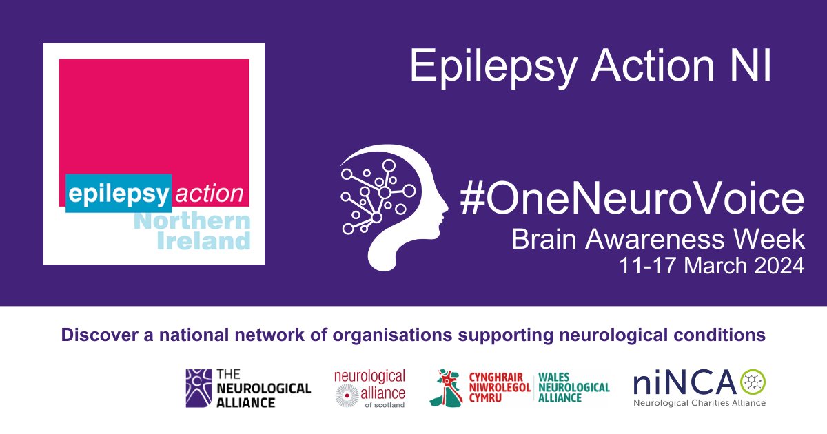 We are highlighting our fantastic member organisations as part of #BrainAwarenessWeek 2024. Today we are highlighting Epilepsy Action NI. Find out more about @epilepsyaction and the services they offer here: ninca.org.uk/news/member-sp… #OneNeuroVoice