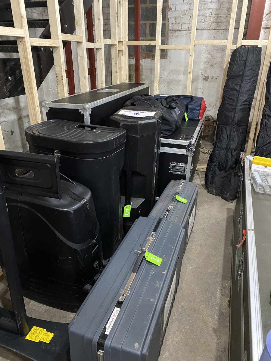 Obidoc's tweet image. The @ATACCGroup #ATACC machine starts rolling again - this is about 2/3 of the kit that we bring to create such a huge course. We have all #TheLab simulation kit coming too