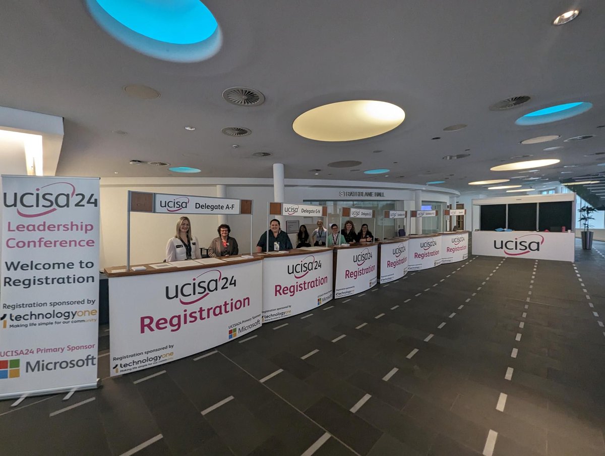 We're ready to welcome you to UCISA24 Leadership Conference! We can't wait to see all our members for an inspiring week of conference talks, discussions, and networking with exhibitors! #UCISA24 #connect #share #transform #networking