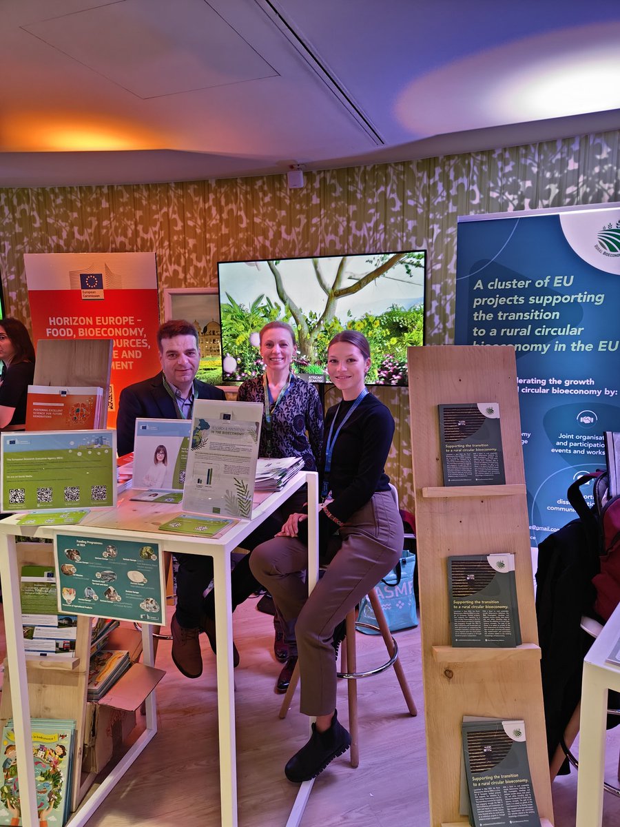 Fostering #EUBioeconomy for future generations! Come & visit the @REA_research stand at the Bioeconomy Changemaker Festival!🌿