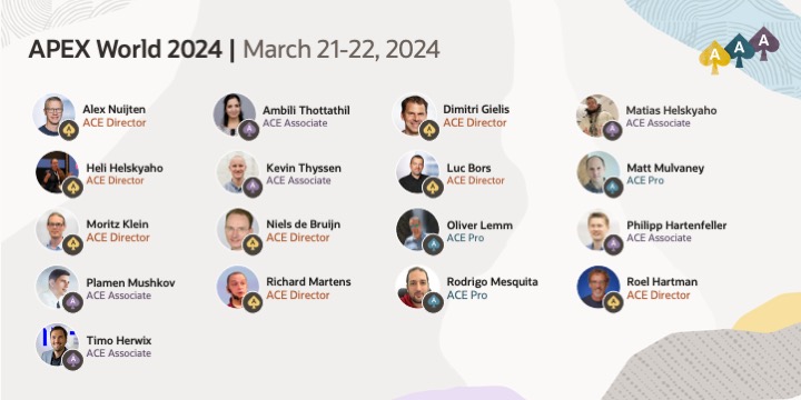 Oracle ACE Program tweet media