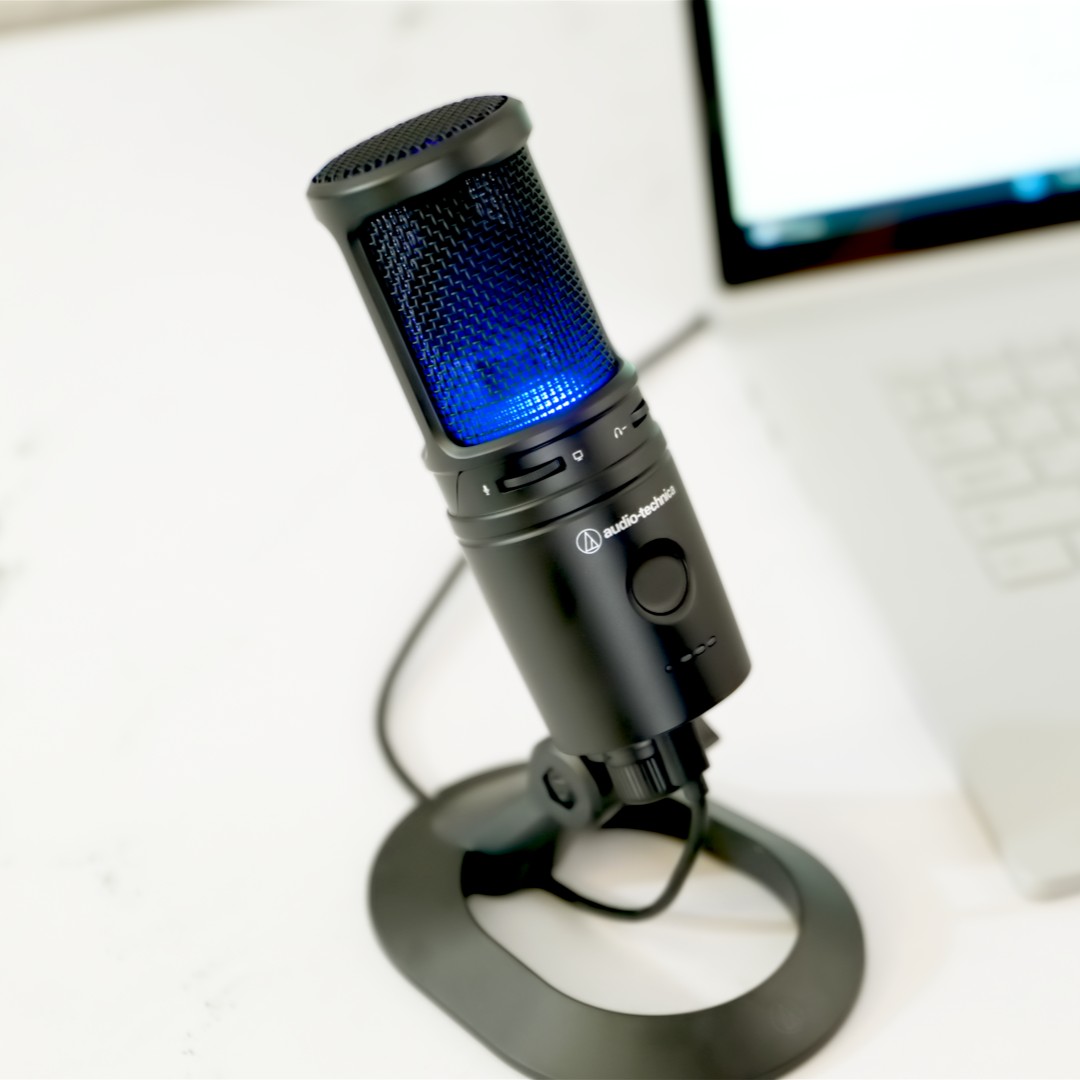 The focus stays sharp with the AT2020USB-XP's cardioid directional pick-up and noise reduction technology. Ideal for streamers, podcasters, and content creators! 🎤 More: bit.ly/3qpBBKC
