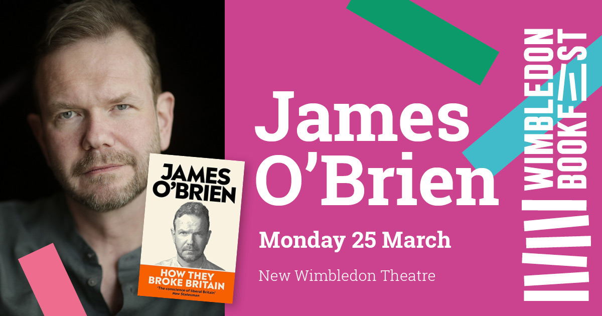 Unmissable... @mrjamesob in conversation with the brilliant @SamiraAhmeduk about his Sunday Times bestseller 'How They Broke Britain' Book now: ow.ly/Mk1P50QBhiP