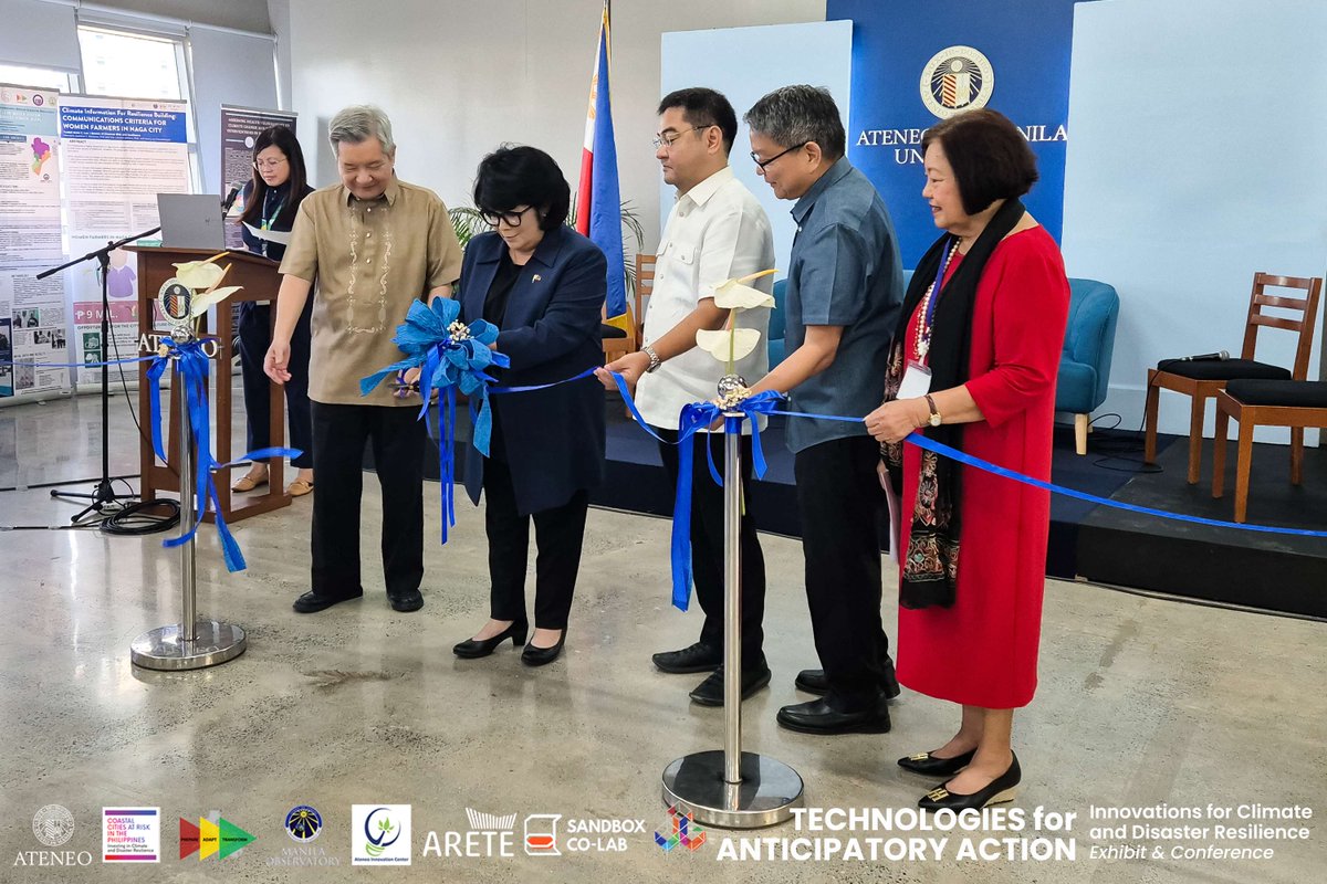 LOOK: Opening Ceremony of the Exhibit and Conference on TECHNOLOGIES FOR ANTICIPATORY ACTION: Innovations for Climate and Disaster Resilience