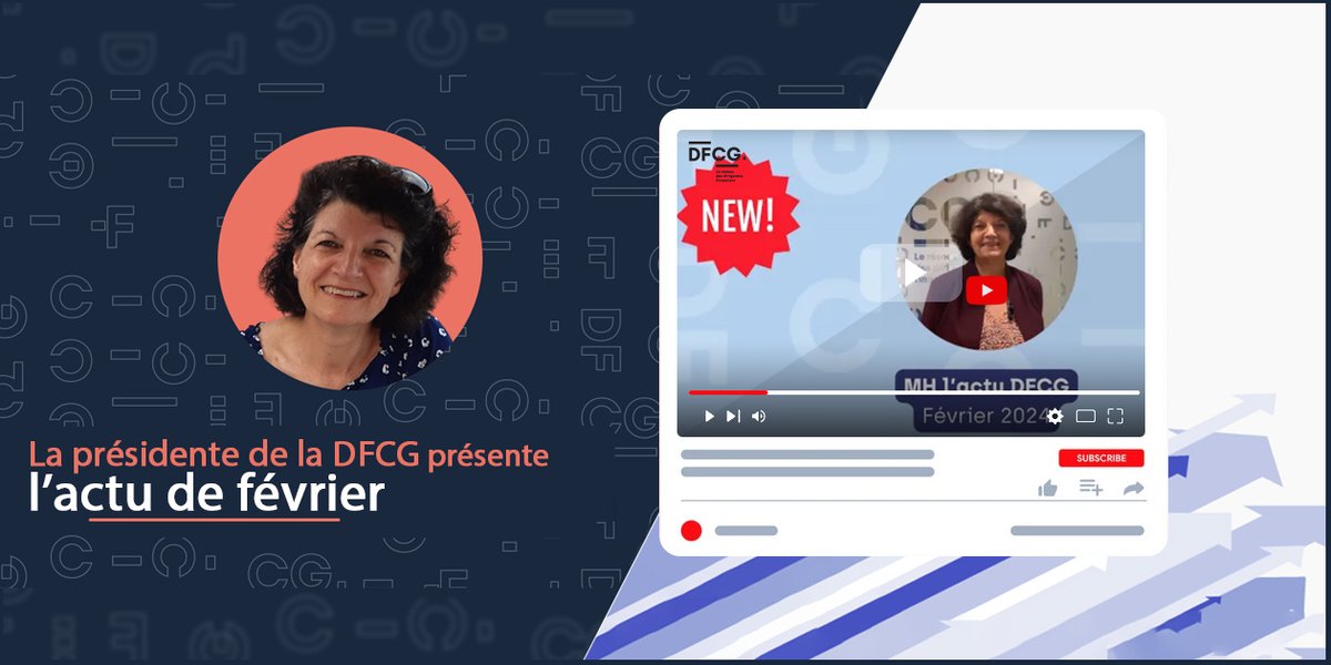 👀Que s'est-il passé à la DFCG en février ? La présidente répond en vidéo 😉 ! 👉 shorturl.at/drtvG

<a href="/dfcgasso/">DFCG</a>