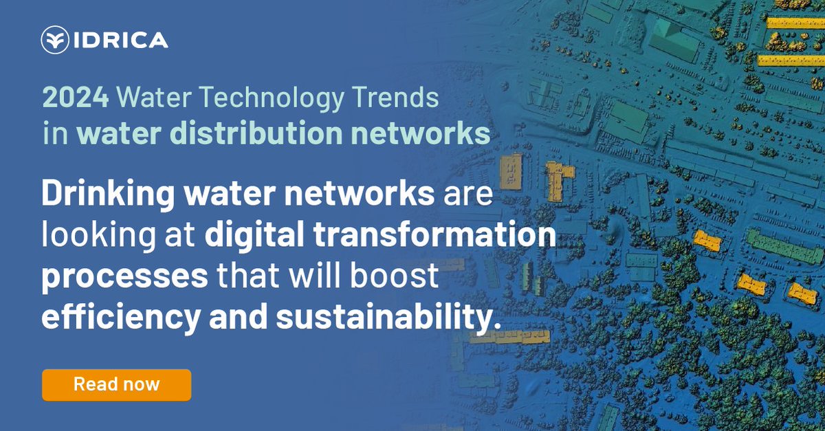 🚨 #TrendAlert: Dive into the future of water management with our latest article on top trends shaping drinking water networks in 2024! 🌊Stay ahead of the curve and unlock insights into the future of water technology: ow.ly/M6iV50QRWUH #WaterTechTrends #IdricaInsights
