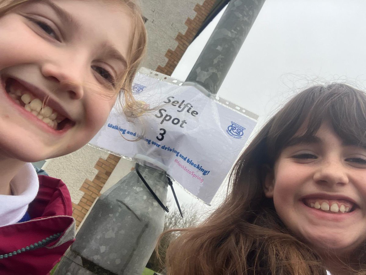 CharMcK1984's tweet photo. A detour may have been involved today to grab two snaps at spots 1&amp;3 @GartcoshPS #marchintospring 📸 https://t.co/TWfsjNkcvG