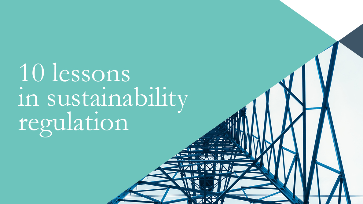 Creating an effective regulatory framework will be critical to deliver Net Zero. But does that mean more – or less – regulation? Read 10 lessons from our global experts who pinpoint the quickest way to drive meaningful change. ow.ly/Zlau50QRjPw