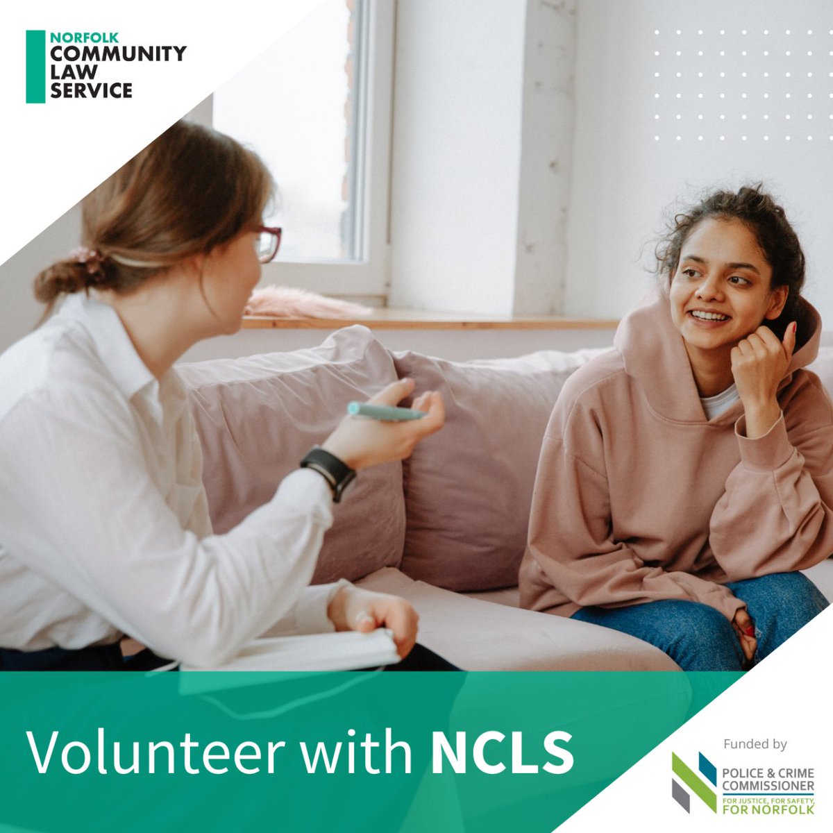 Would you like to build your skills and take on new challenges while making a difference in your community? We have volunteer solicitors, as well as community volunteers, who work in a range of areas and give advice. NCLS would like to hear from you: ncls.co.uk/volunteer-for-…