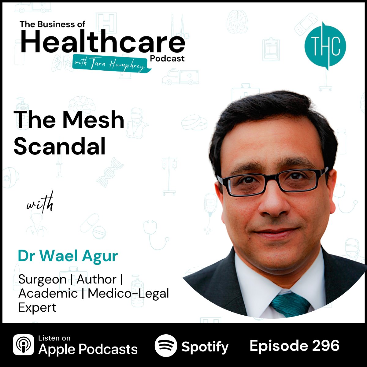 Uncover the truth behind the mesh scandal on the #BusinessofHealthcare podcast. Join Tara as she talks to @waelagur about patient safety, healthcare ethics, and leadership in a complex medical landscape.  Listen here ⬇️ bit.ly/296WAgur #mesh #primarycare