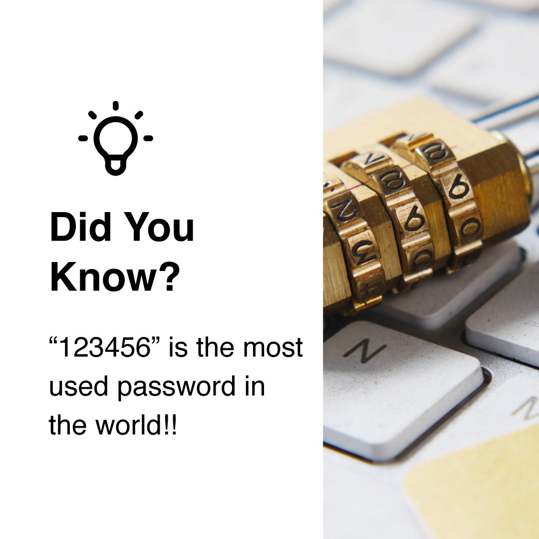 Hopefully, it is not your password.

#technologyfacts #technologytrends