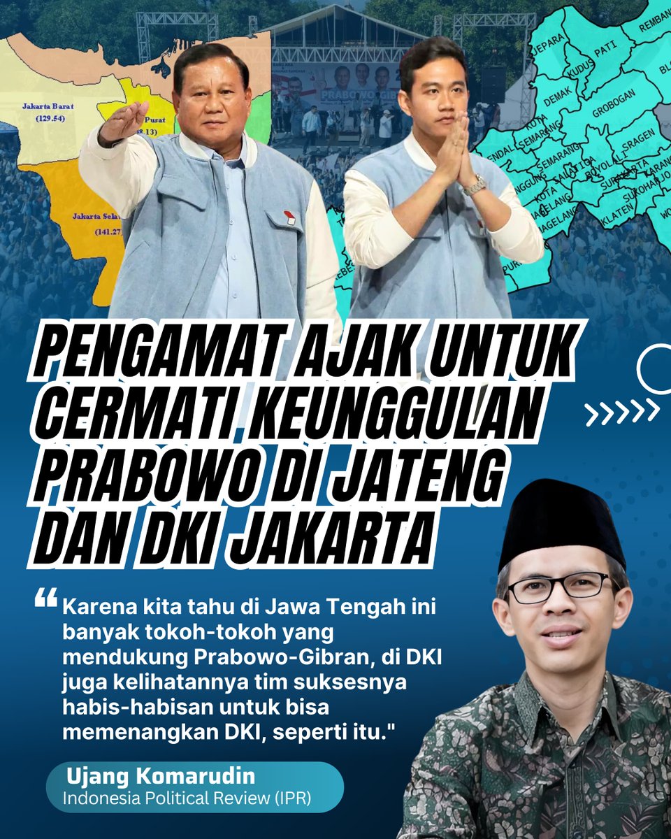 #SemakinBerkibar posisi prabowo dan gibran dengan berbagai keunggulannya. Fix sih ini presiden kita

<a href="/indozonemedia/">Indozone Media</a>