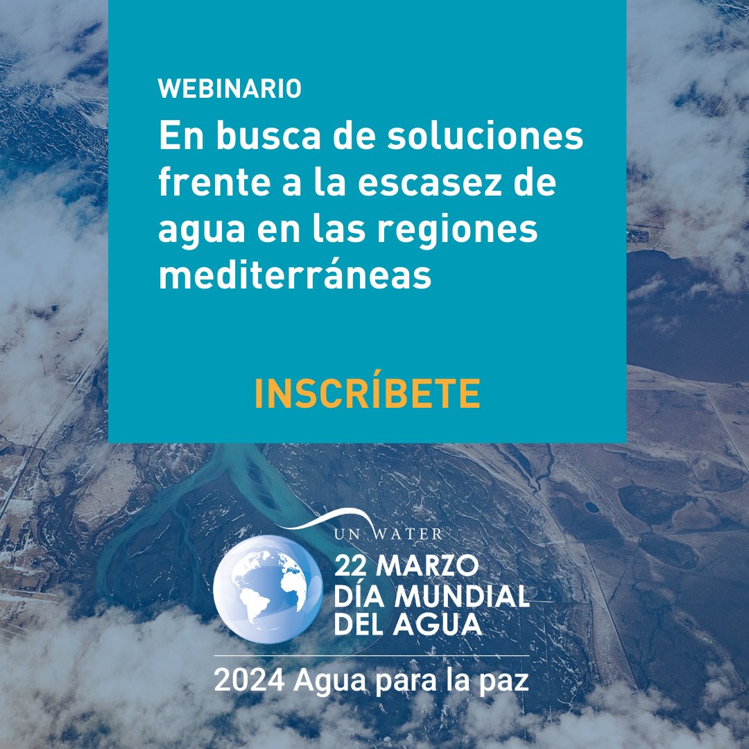 💧¿Te preocupa la escasez de #agua? Únete al #WEBINARIO⬇️

🤝Con Marc García #IME, <a href="/EnriquePlayan/">Enrique Playán</a> y <a href="/vzapata70/">Nery Zapata Ruiz</a> <a href="/EEAD_CSIC/">EEAD - CSIC</a>, <a href="/SophiaBahddou/">Sophia Bahddou</a>  <a href="/Rothamsted/">Rothamsted Research</a> y Taher Kahil <a href="/IIASAVienna/">IIASA</a>, y Ramiro Martínez #REMOC

⭕️ 22 de marzo, 09:30h
🔗 iamz.ciheam.org/es/agendas/web…

#DíaMundialDelAgua