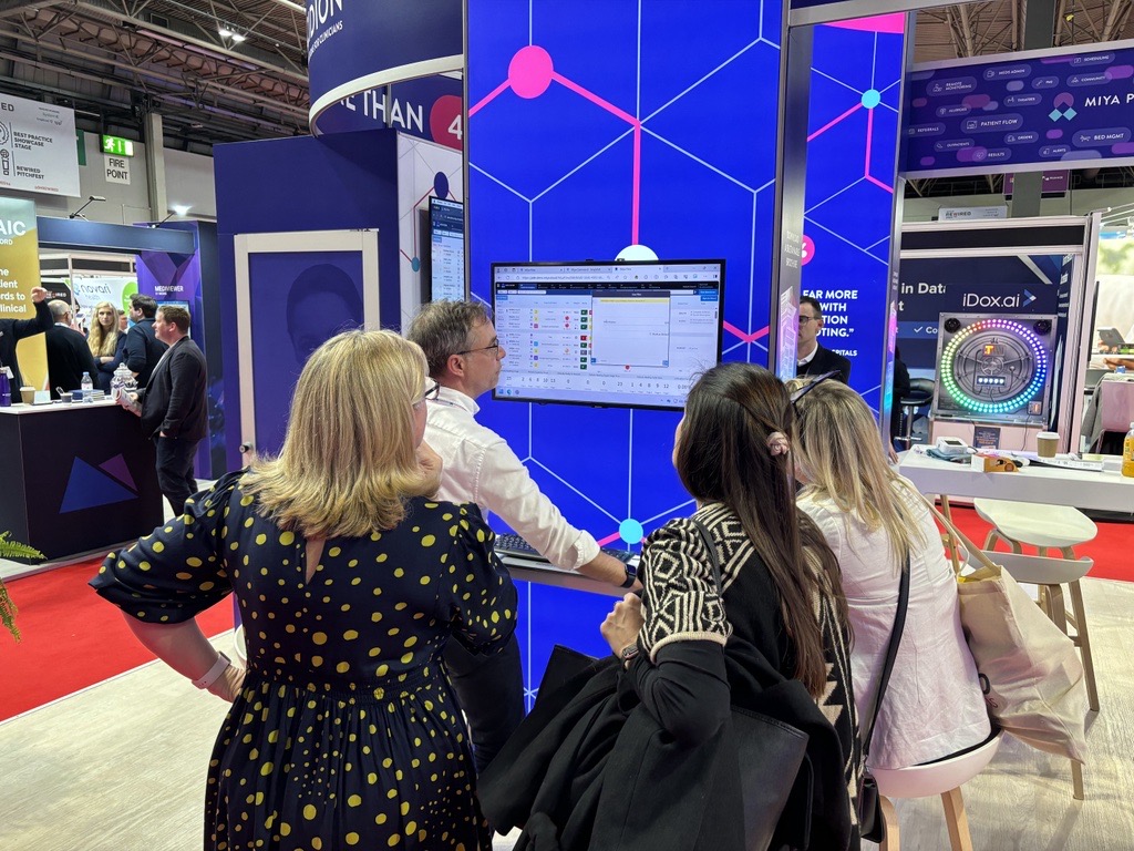 Ready for day 2 at #rewired24! We had a great start yesterday with over 3,000 healthcare professionals in attendance. The Alcidion team is also demonstrating our latest innovations such as Miya Noting, Miya Central and Miya Emergency. Come & see us at booth C30! #epr #patientflow