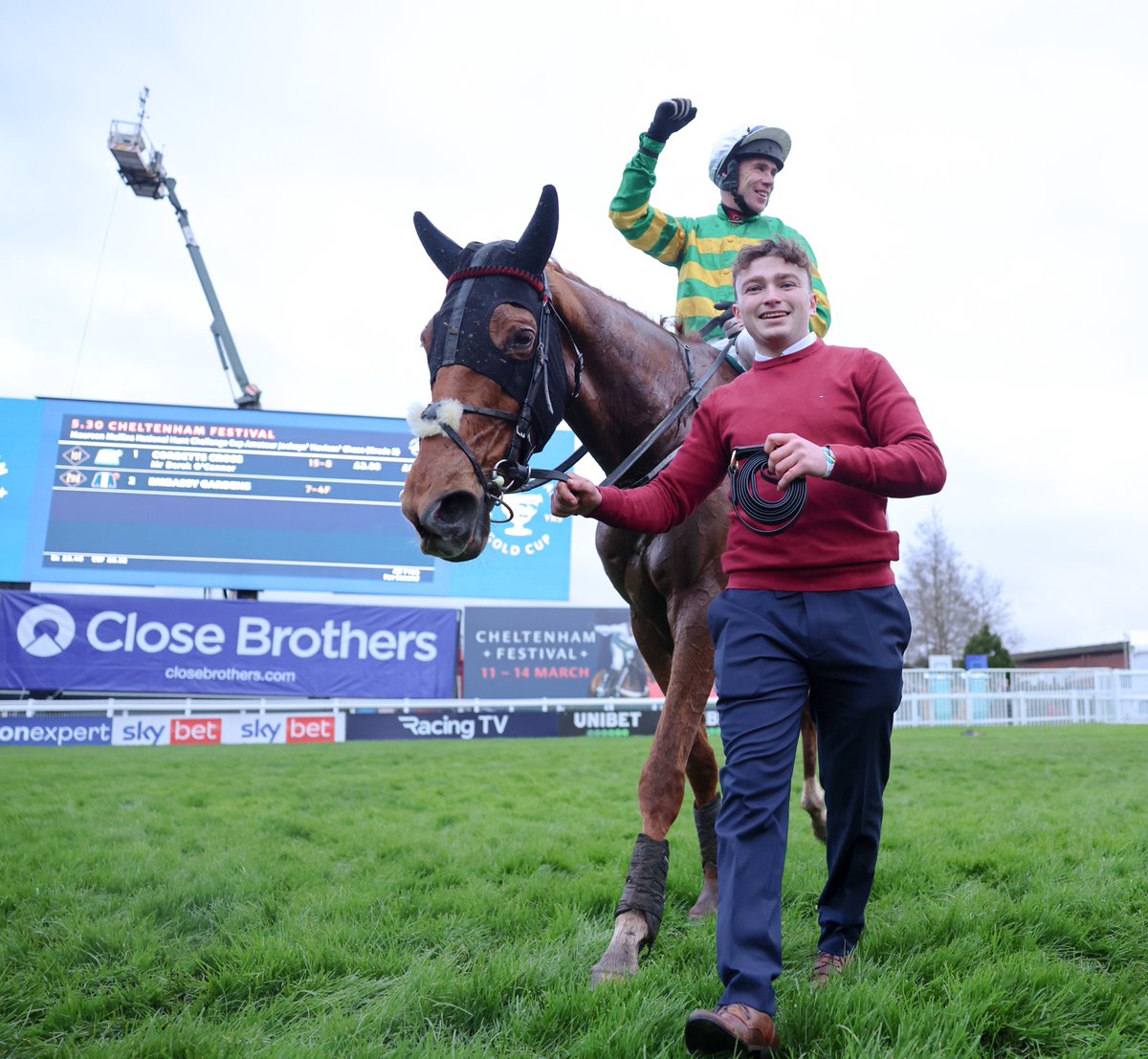 Connolly's RED MILLS (@redmillshorse) on Twitter photo Corbetts Cross landed the day one finale <a href="/CheltenhamRaces/">CheltenhamRacecourse</a> yesterday for Emmet Mullins, renamed in memory of his grandmother Maureen ❤️
What a first day of action, roll on day 2! 🥳🏇🏆
#FeedYourDesireToWin Corbetts Cross landed the day one finale <a href="/CheltenhamRaces/">CheltenhamRacecourse</a> yesterday for Emmet Mullins, renamed in memory of his grandmother Maureen ❤️
What a first day of action, roll on day 2! 🥳🏇🏆
#FeedYourDesireToWin