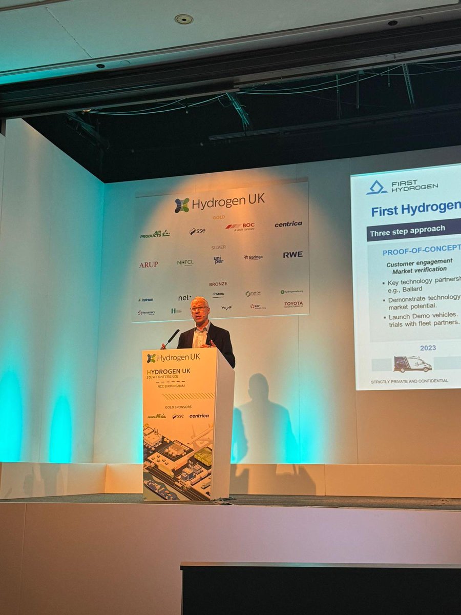 How viable is hydrogen transport?

At yesterday's <a href="/h2ukorg/">Hydrogen UK</a>  conference, our Chief Commercial Officer, Allan Rushforth discussed that very question as part of a panel at the event.

#hydrogen #zerocarbon #commercialvehicles