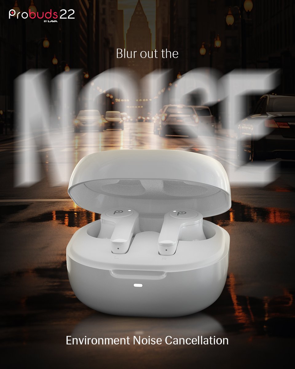 ProZone_In's tweet photo. Donβt let the noise faze you. Drop the extra sound and enjoy every beat clearly with Probuds 22 that come with superior ENC technology.
Follow @Prozone_in for more reviews and updates daily.
#Probuds22 #Probuds #Prozone https://t.co/2sZaKI9ukA