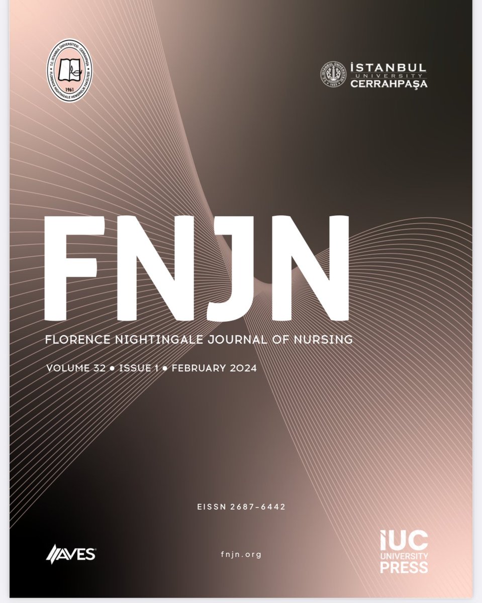February 2024 issue has been released...👇fnjn.org/EN/february-20… #FNJN #nursing #istanbuluniversitycerrahpaşa
<a href="/IUCFNHF/">İÜC FNHF</a>
<a href="/iu_cerrahpasa/">İstanbul Üniversitesi-Cerrahpaşa - #eniyiolmakiçin</a>