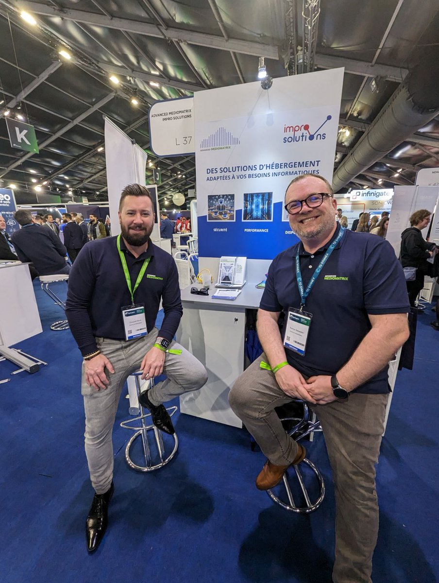 🚀 C’est parti pour le salon #ITPartners2024 !🚀🎉

Venez rencontrer et échanger avec notre équipe sur le Stand L37 !

MedioMatrix sera présent durant ces deux jours pour répondre à toutes vos questions et discuter de vos besoins en matière d'hébergement.

#datacenter