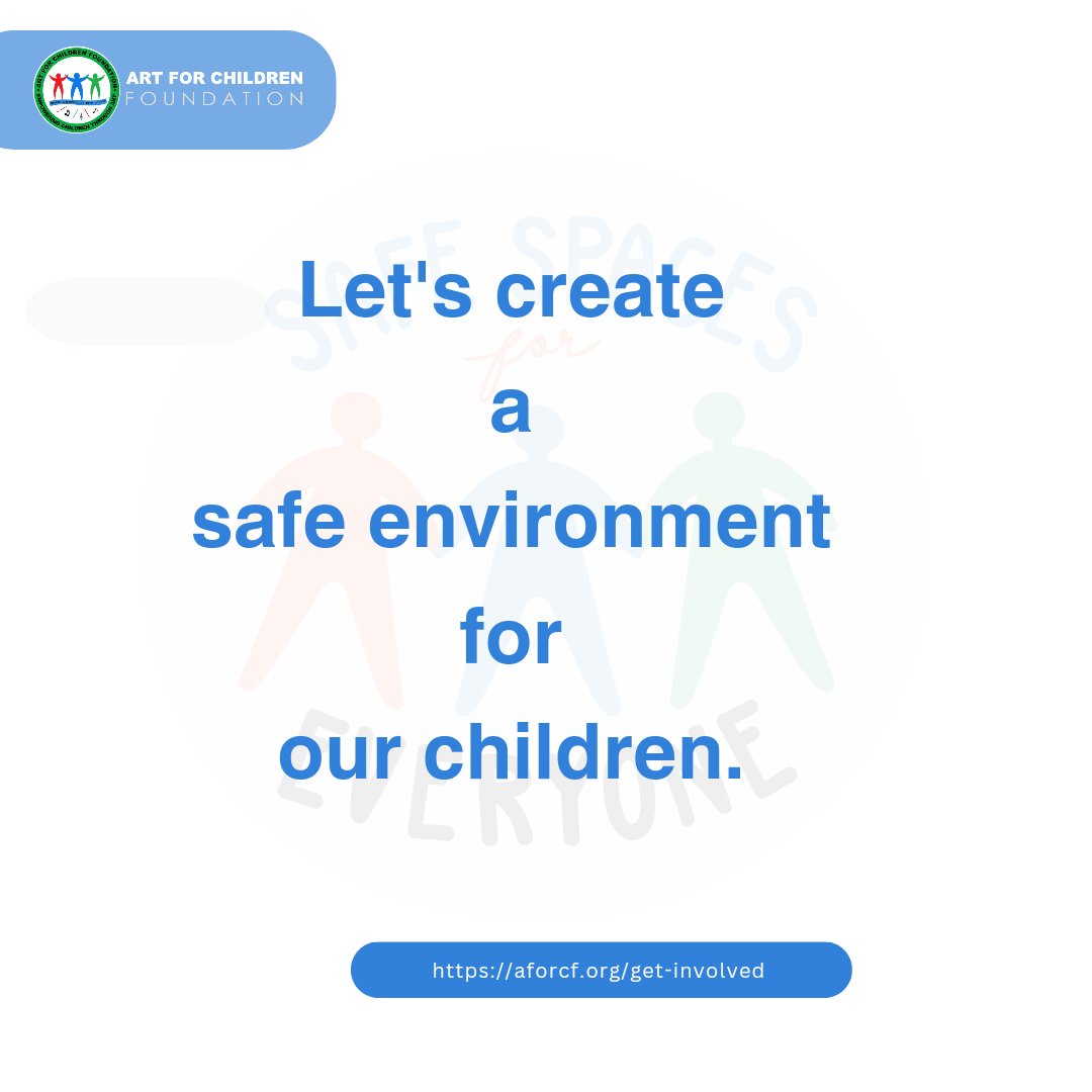 Creating #safeenvironmentforkids isn't just about protection—it's about shaping their future. When children feel safe, they grow into confident and responsible adults. Let's nurture them with love and security today for a brighter tomorrow. #EndChildViolence #NACAMP #Art4Change