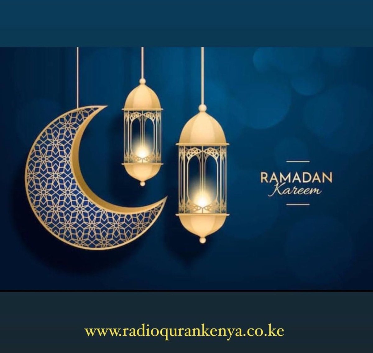 Listen to #Quran on this Holy month of #Ramadhan on radioqurankenya.co.ke #RamadanKareem