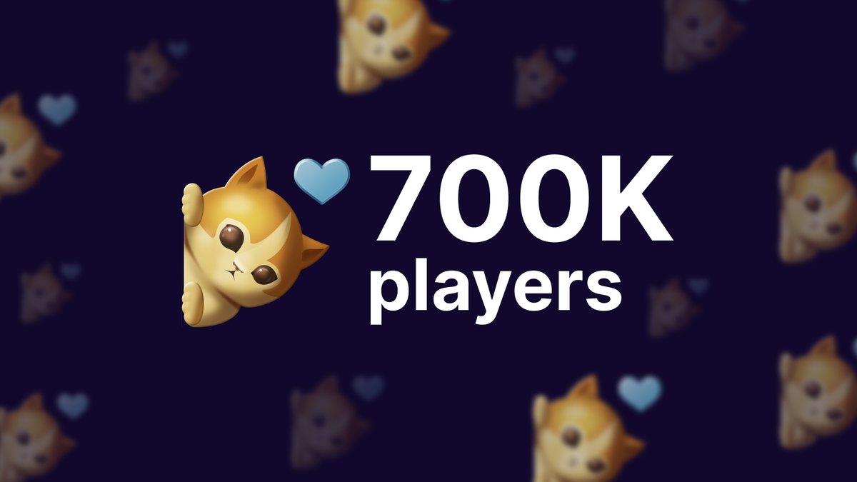 tapswapai's tweet photo. Tap, tap! 🤌Congratulations to all as TapSwap has now reached a whopping 700k players! 🚀 Unimaginable! And together, our amazing community has tapped the screen of TapSwap nearly 10 billion times 🙀!

#Tapswap #SolanaAirdrop #CryptoCommunity https://t.co/32OcLvWMEO