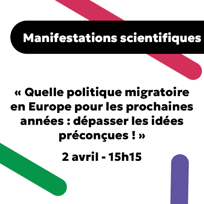 Dans le cadre du @printempsdeleco, @PSEinfo organise le 2/04 un événement scientifique dont l’IC Migrations est partenaire : 'Quelle politique migratoire en Europe pour les prochaines années : dépasser les idées préconçues !'