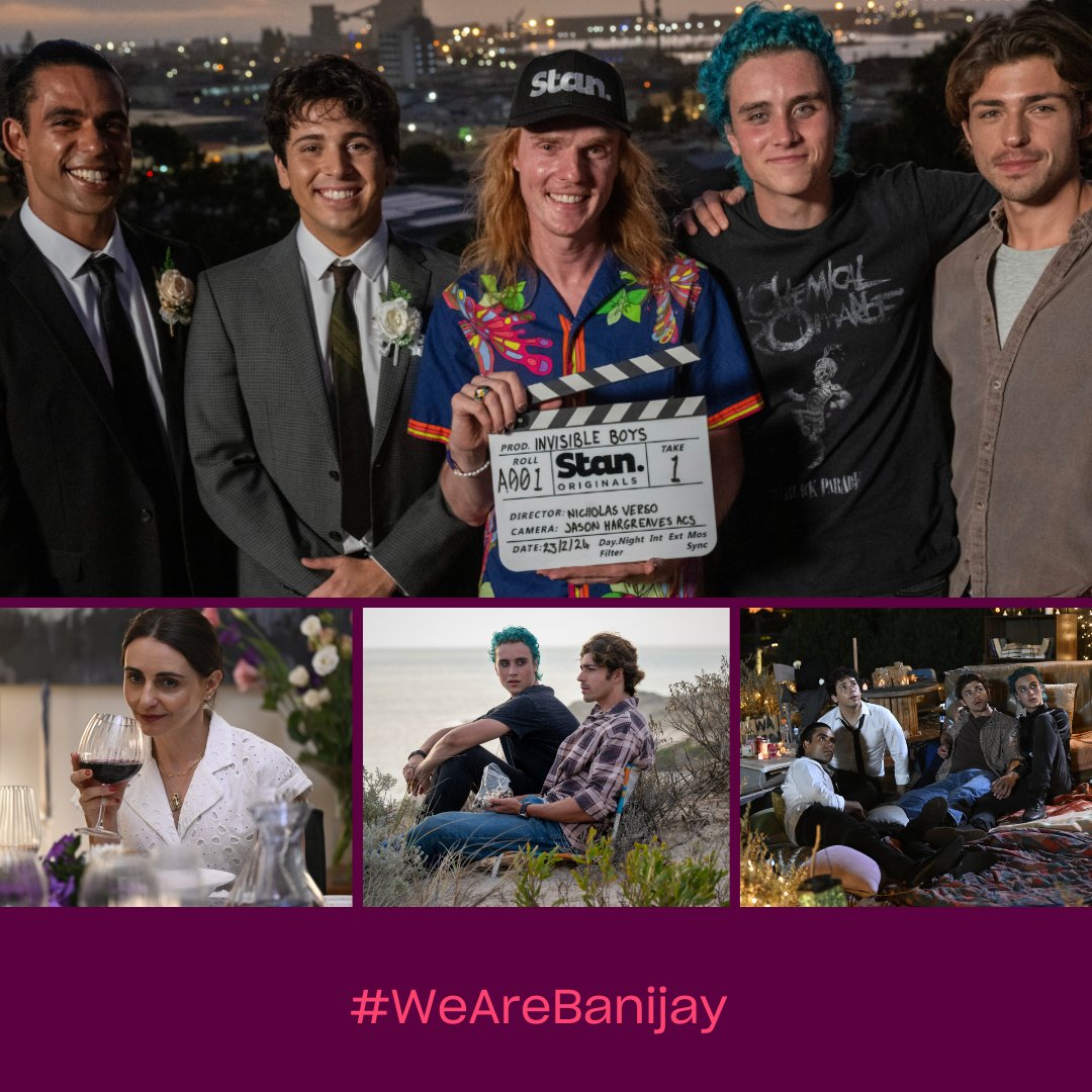 Cast & first-look images revealed for #StanOriginalSeries #InvisibleBoys🎬

Joseph Zada, Aydan Calafiore, Zach Blampied, Joe Klocek, @_PiaMiranda & David Lyons star in this powerful LGBTQIA+ drama

#FesityDameProductions #AsphodelFilms #BanijayRights #Screenwest #ScreenAustralia