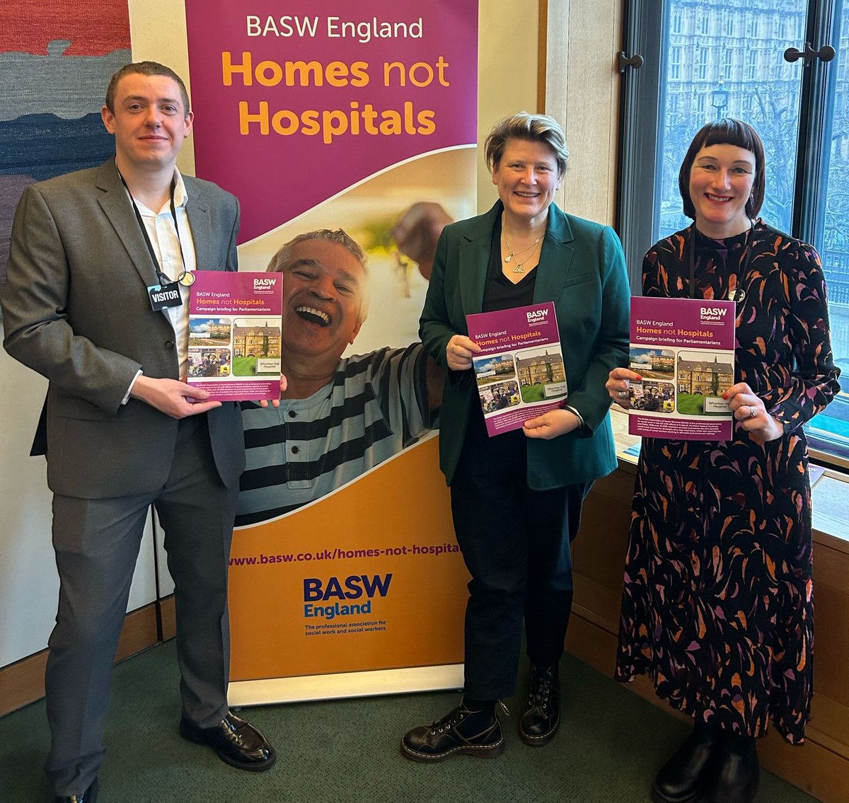 More than 2,000 autistic people & people with learning disabilities are being held in hospitals, often away from their communities & in isolation for several years. @BASW_UK's #HomesNotHospitals campaign aims to change that. tinyurl.com/bdfu3kj7