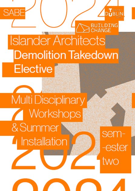 Building Change. (@build_ingchange) on Twitter photo This semester <a href="/Archi_TUDublin/">Architecture TU Dublin</a> students are taking part in the elective ‘Demolition Takedown’ module, alongside Property Economics students and lecturers. This semester <a href="/Archi_TUDublin/">Architecture TU Dublin</a> students are taking part in the elective ‘Demolition Takedown’ module, alongside Property Economics students and lecturers.