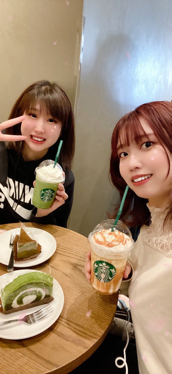 撮影する方してきました📸✨
でもあたしも何枚か撮ってもらった！
めちゃくちゃ女子会みたいで楽しかったー🫶