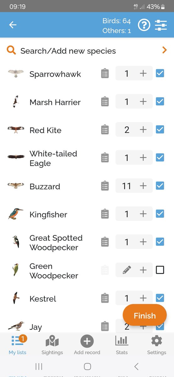 sconebirding's tweet photo. I reckon 17 raptors of 6 species on my pre-work @BirdTrack #completelist is a personal best! #NunneryLakes https://t.co/H3ogGB2dGH