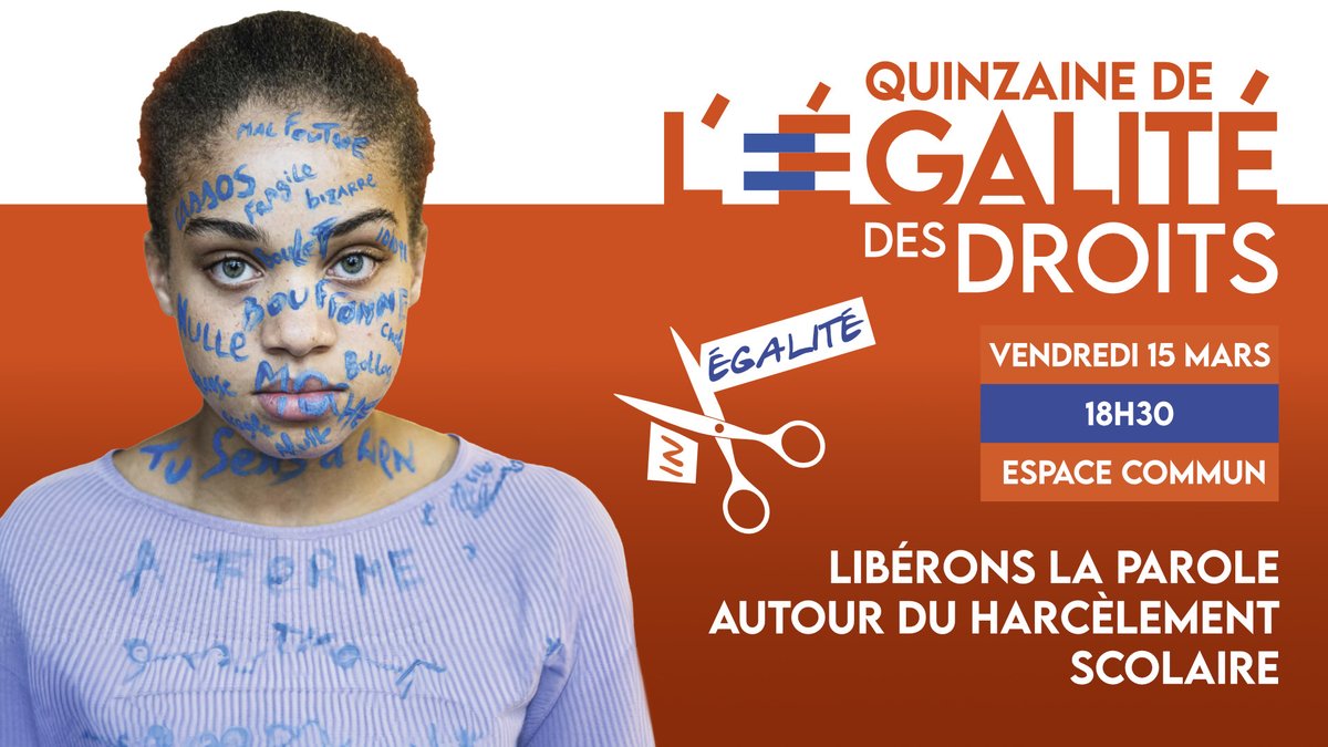 🔜RDV ce vendredi 15 mars, à l'Espace Commun à #Brasles pour assister à un #spectacle-#débat autour du #harcèlement. 👇

Dès 18h30, venez partager un “apéro des #assos”, un moment privilégié et #convivial favorisant les #échanges autour de divers #sujets. 👏

#agglochateauthierry