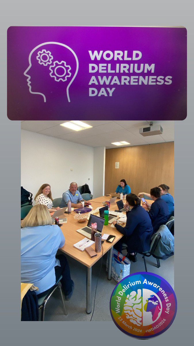 christineahp's tweet photo. Today is #WDAD24 and across @NHSGGC there are a range of activities to raise awareness and learn more about #delirium. Our Home First team hosted a learning session to show how the #GettingToKnowMe document can be used to provide  person centred assessment &amp; care @iDelirium_Aware https://t.co/AFWwlQjSzp