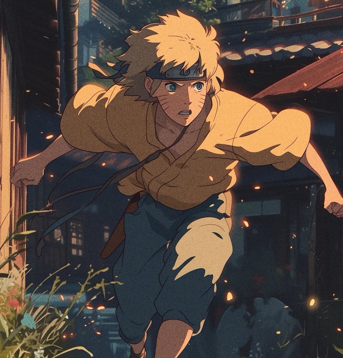 MundoKame's tweet photo. Naruto X Studio Ghibli ❤️ https://t.co/Q8alSxAG5Z