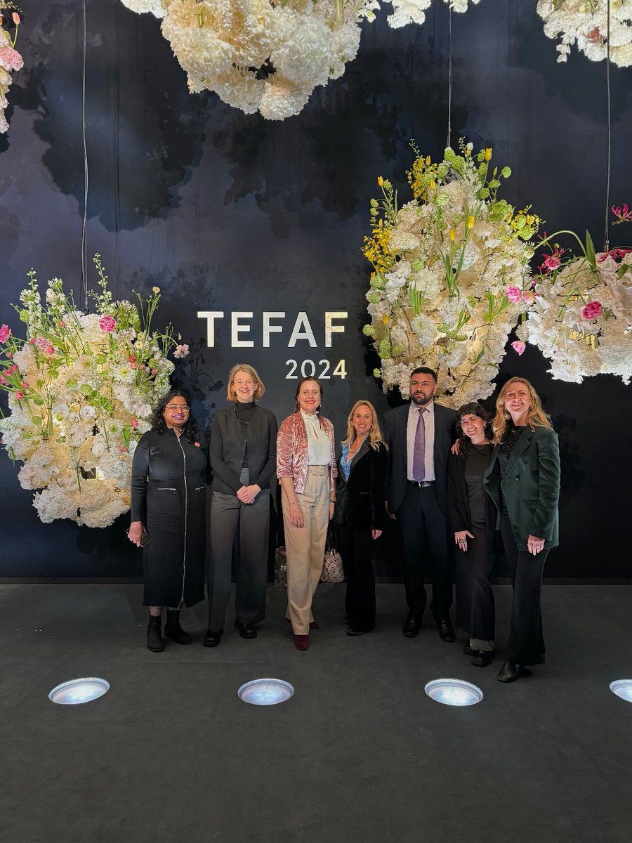 Thank you, <a href="/TEFAF/">TEFAF | The European Fine Art Foundation</a> #Maastricht, for hosting us at your first-ever Summit dedicated to the cause of safeguarding cultural heritage. It was a pleasure to participate with our close partners Mohammad Fahim Rahimi and Veronica Davila. #CER #TEFAFSummit