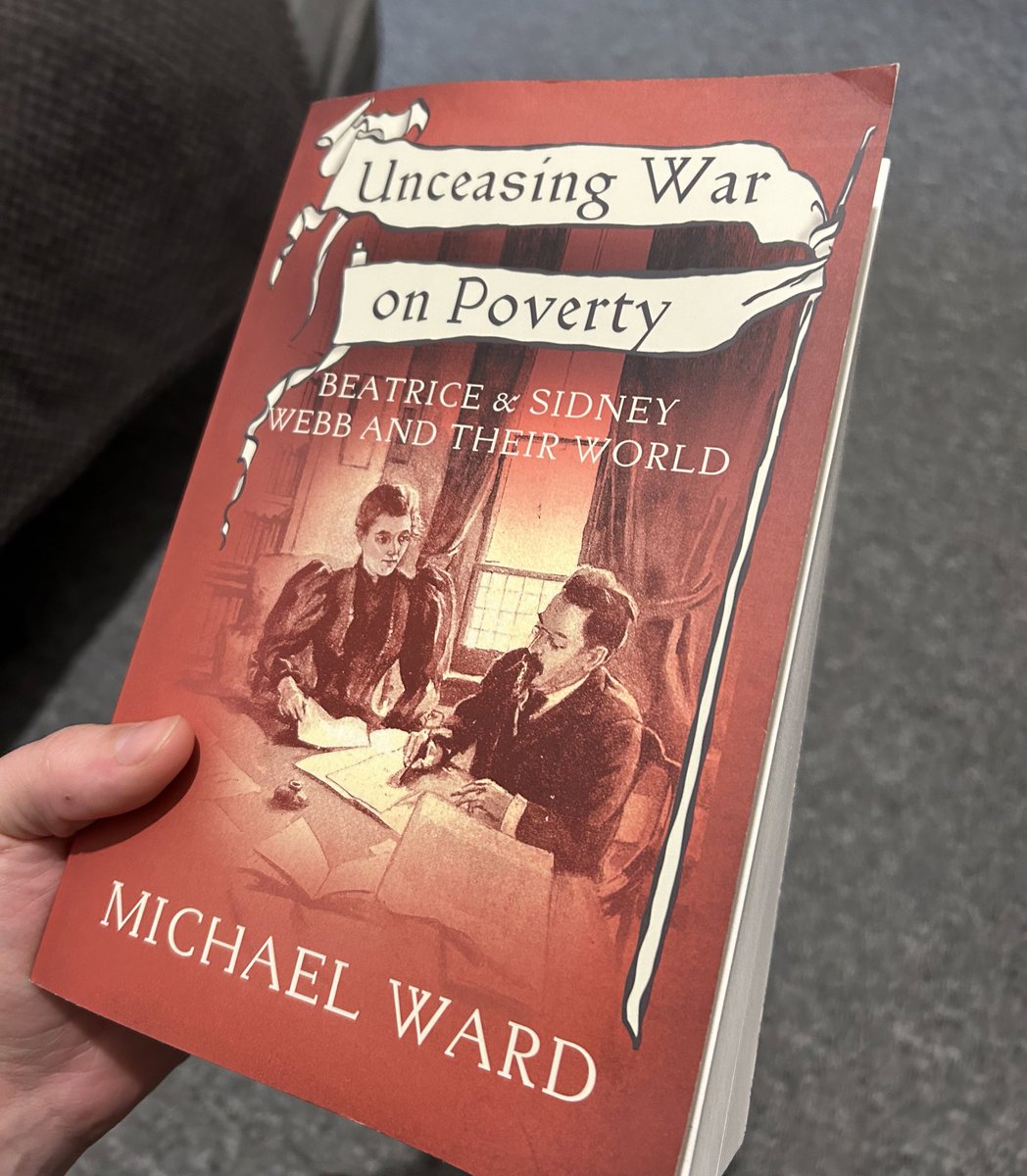 Great to be in the House of Lords last night for the launch of @michaelward954’s new book! Early C20th Labour figures have such varied and interesting backgrounds, especially the Webb’s. Thanks Michael for the invitation and for answering my question on Red Vienna 🌹